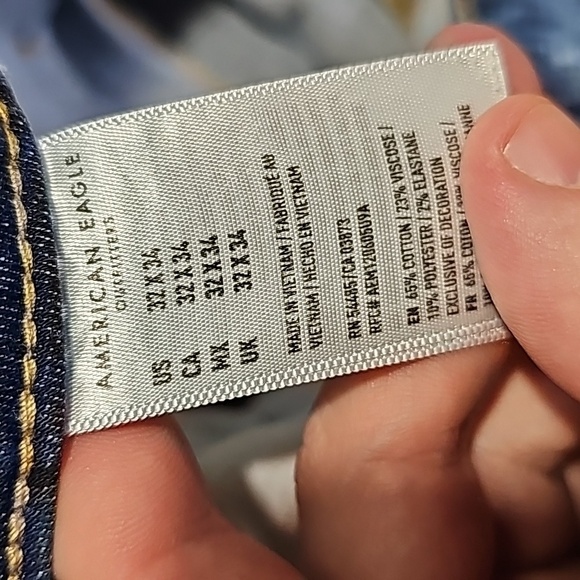 American Eagle next level flex 32x34 slim straight jeans - Picture 8 of 8